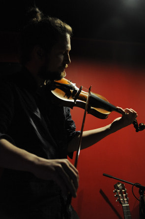 Xavier, violoniste du groupe Vipère